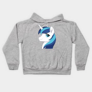 Shining Armor portrait Kids Hoodie